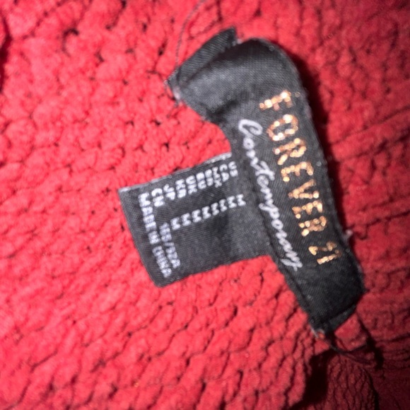 Women’s Size Medium Forever 21 Off The Shoulder Sweater - Picture 3 of 3